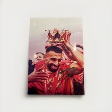 Mohamed salah signed photo - salah, a4