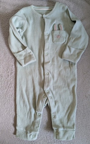 Mothercare green sleepsuit - mothercare,