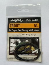 Airflo Polyleader Extra Super Fast Sink 5ft Trout 6.1in/sec