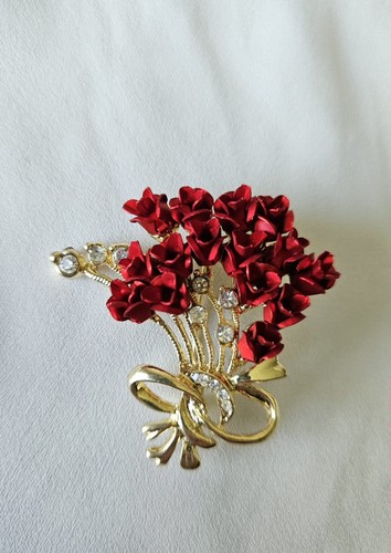 Vintage style red flower - vintage,