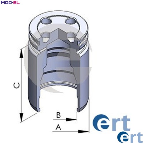 Piston brake caliper - caliper, 150760-c