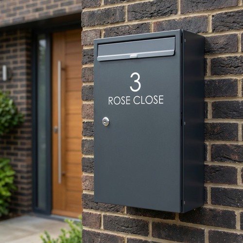 Post box wall - box,