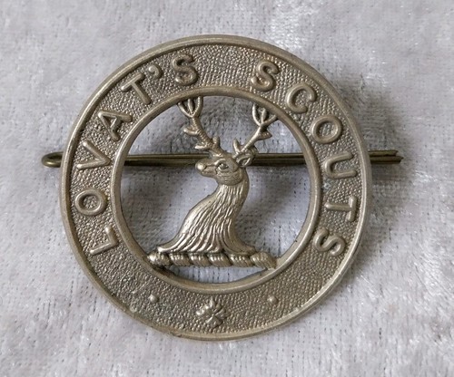 Lovats scouts military - lovats, badge