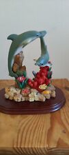 Vintage Dolphins Figurine By Regency Fine Arts