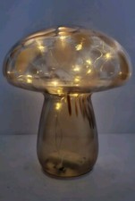 Confetti glass toadstool - glass,