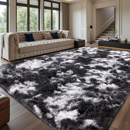 Fluffy rugs large - large, shaggy