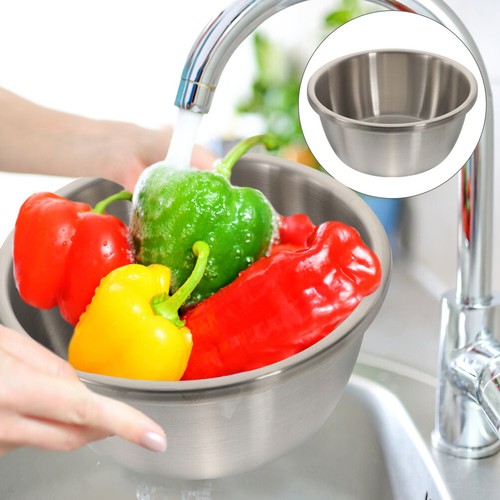 Wash basin round metal bowl - metal,