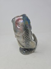 Vtg Wide Mouth Fish Pottery
