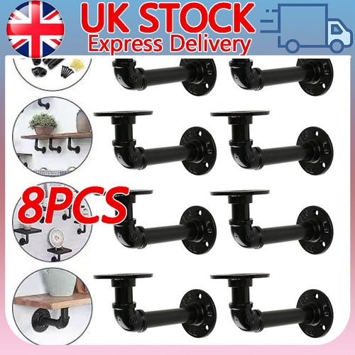 Pipe shelf brackets - shelf,
