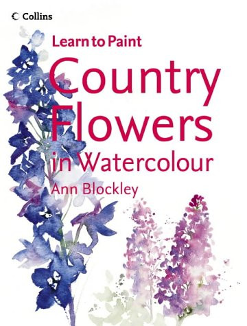 Country flowers watercolour - flowers, in