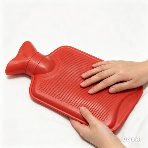 Hot water bottle - water, natural