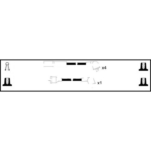 Leads ignition cables - ignition, kit