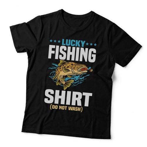 Lucky fishing shirt - do, not