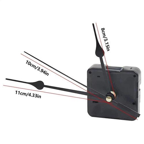 367a silent diy - wall, clock