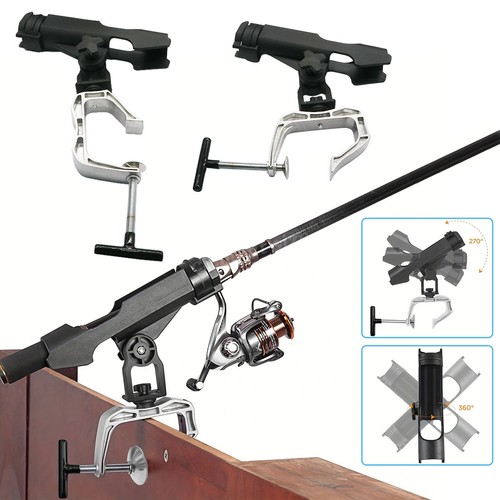 Fishing rod holder clamp - fishing,