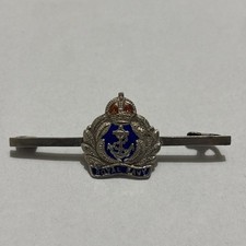 WWII Royal Navy Silver And