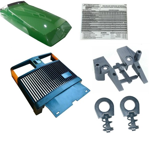 Hood front grille - hood, replaces