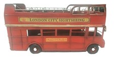 London Red Metal Double Decker