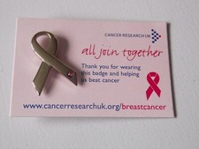Cancer Research UK  pin badge