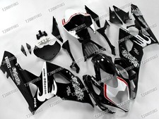 For 05-06 GSXR1000 Blk White Relentless ABS Injection Mold Bodywork Fairing Kit