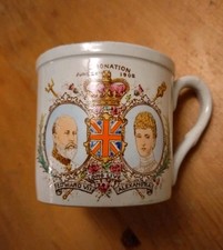 Coronation Mug 1902 Edward VII