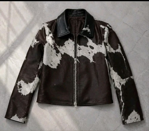 Geniune cowhide leather - leather, jacket