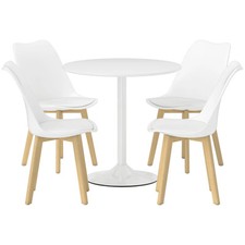 Modern Dining Set Round Table