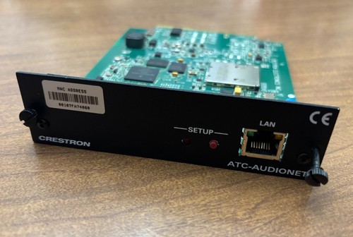 Crestron atc audionet internet - atc-audionet,