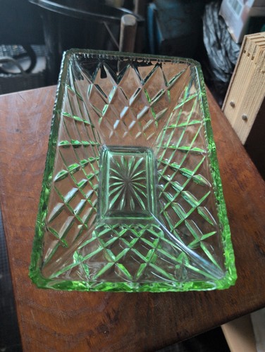 Rectangular heavy glass - glass, bowl