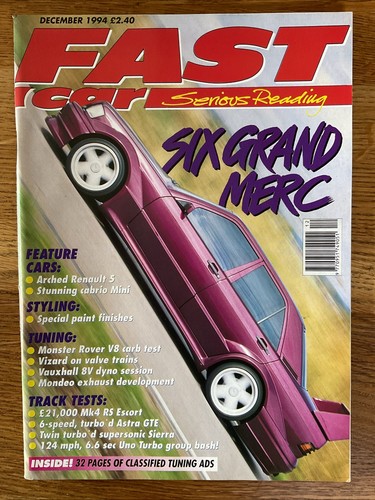 Fast car december - december, 1994