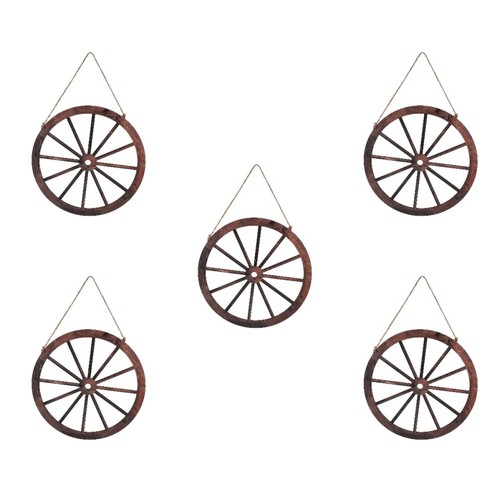 Wooden wagon wheel - wheel, decor