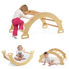 Wooden Climbing Arch Rocker