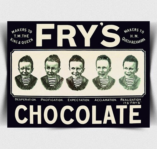 Fry chocolate boys metal - 5,