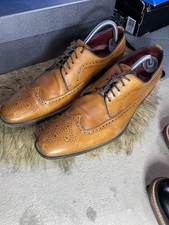 LOAKE Full Brogue Derby (Tan