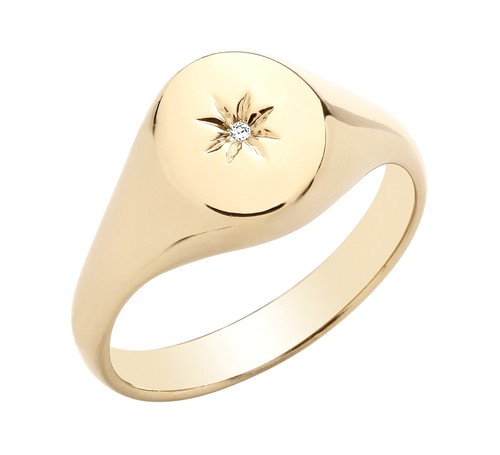 9ct yellow gold silver - on,