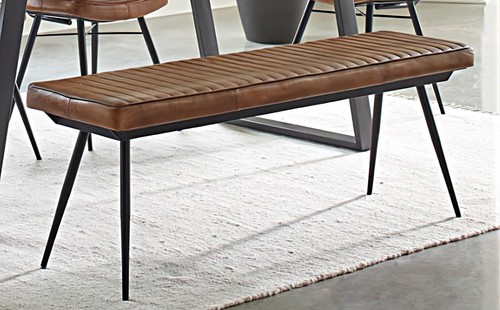 Misty cushion side bench - misty,