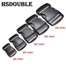 25mm Plastic Release Buckle Fastener Backpack Side Release Clip Webbing Strap