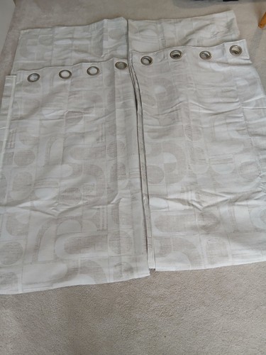 New dunelm neutral geometric - new,
