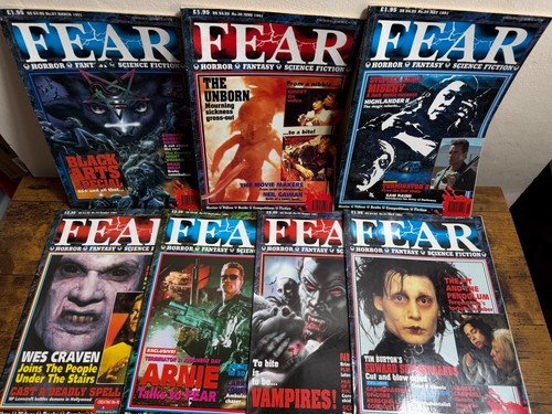 Fear magazine issues 1991 - magazine,