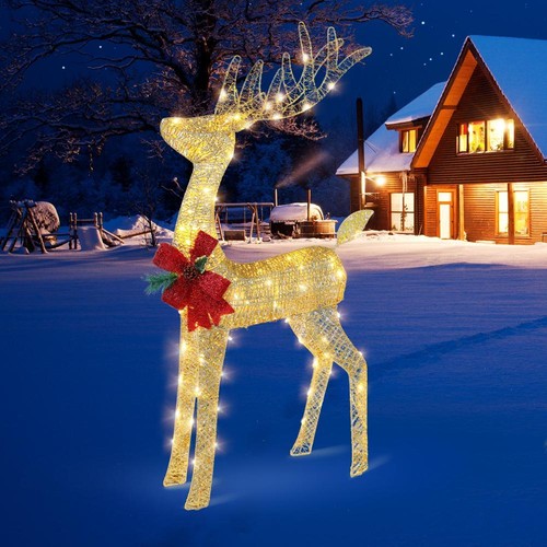 130cm christmas reindeer led - 130cm,