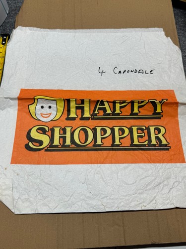 Vintage happy shopper - happy, uk