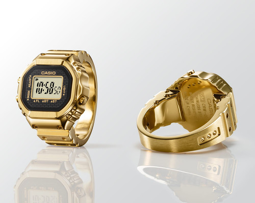 Casio gold ring - casio,
