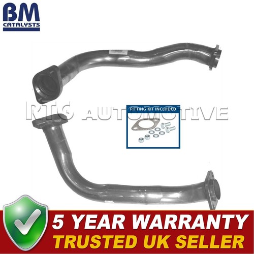 Front left exhaust pipe - front,