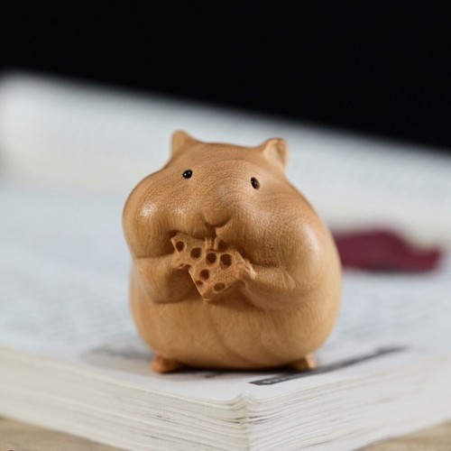 Hamster mouse small wooden - mouse,