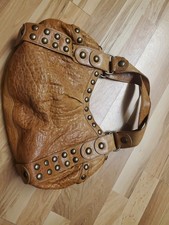 Kooba Brown Jillian  Leather Hobo Handbag