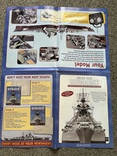 Hachette Build the Bismarck 140 Issue Model Set