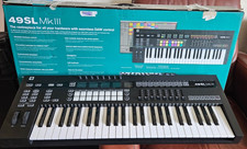 Novation SL49 Mk3 MIDI Keyboard Controller with 8 track Sequencer & Aftertouch