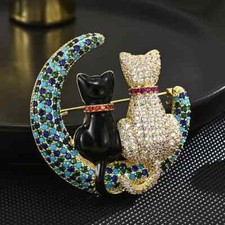 Luxury Crystal Cats In The