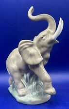 NAO by Lladro Trumping Elephant Vintage Porcelain Figurine - RARE FIND!