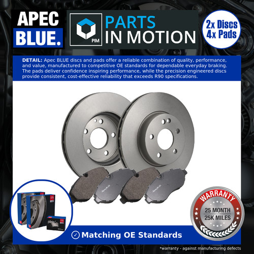Vented brake discs and pads - and,